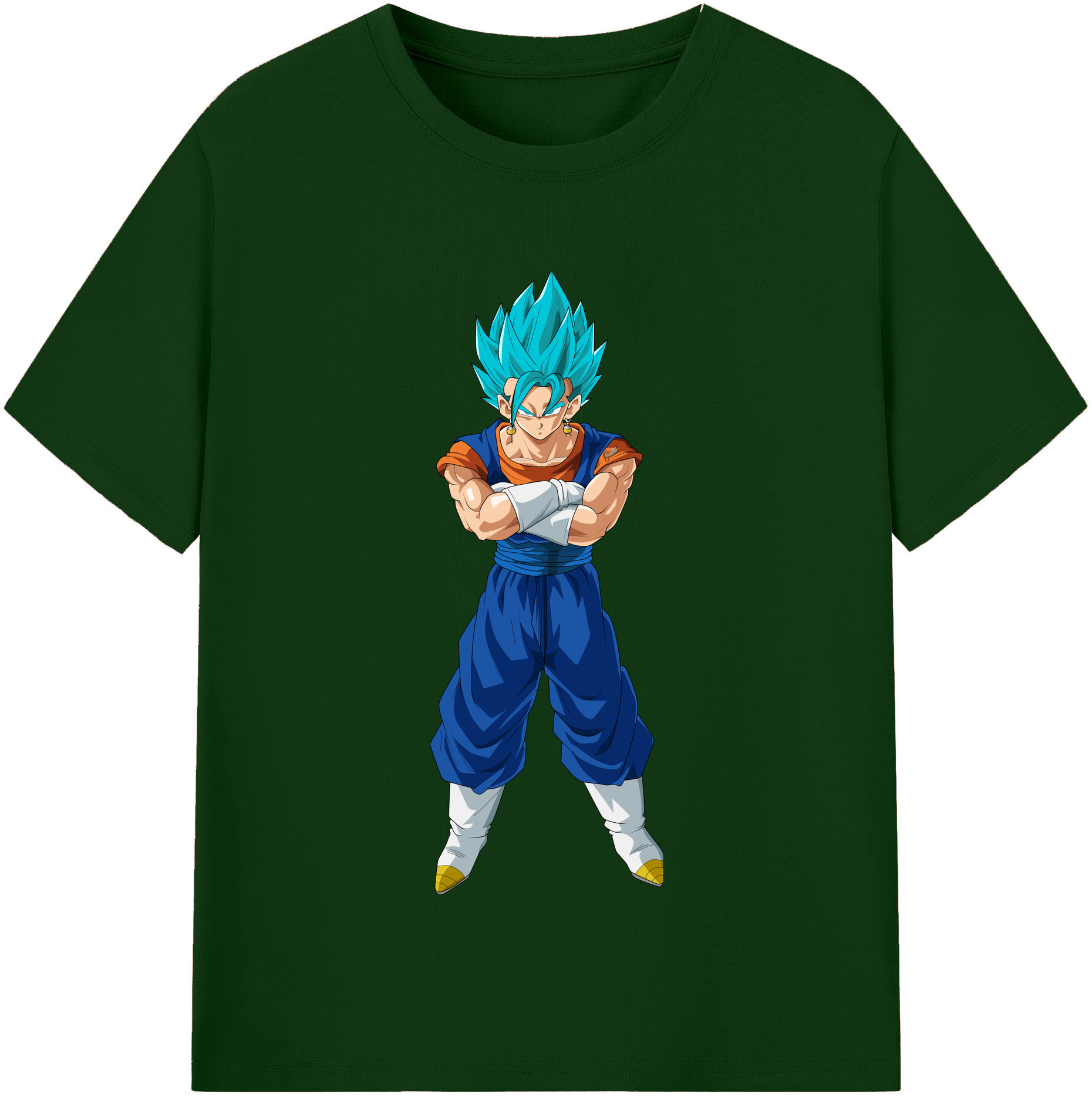（画像用） ドラゴンボール ベジット DRAGON BALL Vegetto 綿100％半袖Tシャツ（フロントプリント）